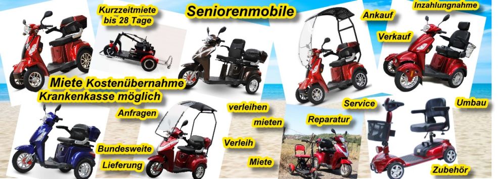 Elektromobile Seniorenmobile Elektrocars