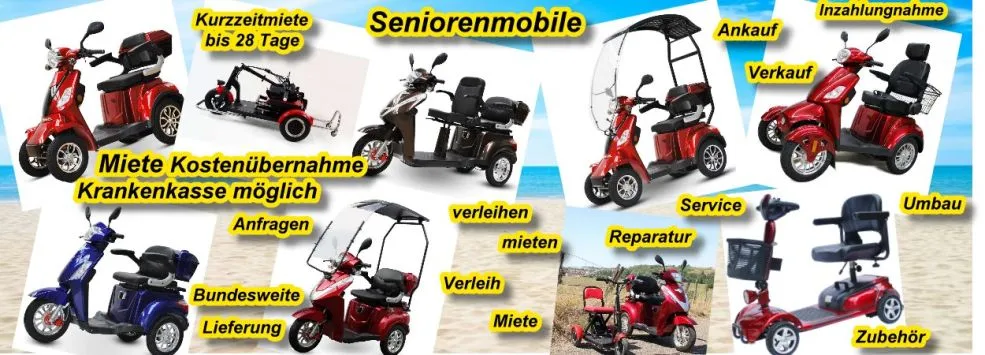 Elektromobile Seniorenmobile Elektrocars