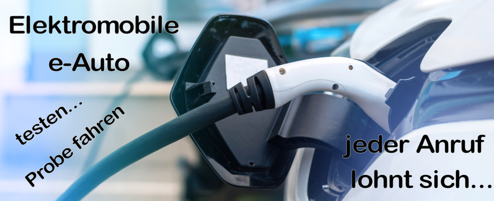 E-Auto Probe fahren / testen